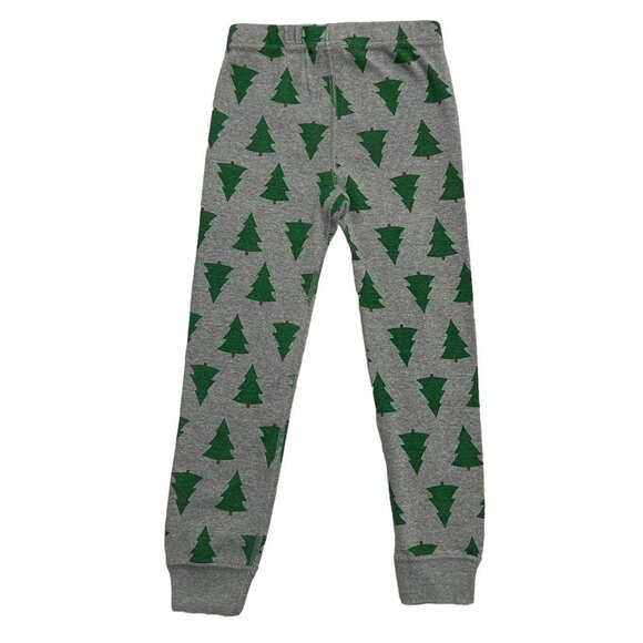 Hanna Andersson Sz 100 (4) Christmas Tree Long John Pajamas - Picture 6 of 9